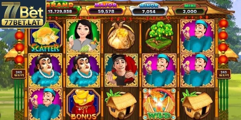 Hệ thống biểu tượng dễ dàng kích hoạt vòng quay 