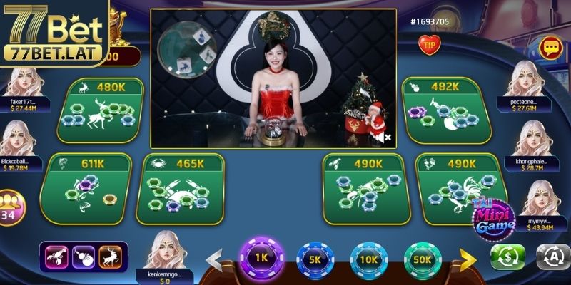 Cơ chế thưởng vận hành minh bạch, hiển thị rõ ràng, dễ theo dõi bầu cua 77Bet